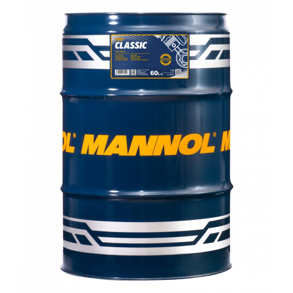 Mannol Classic 10W-40 7501 - 60l Mannol Classic 10W-40 7501 - 60l