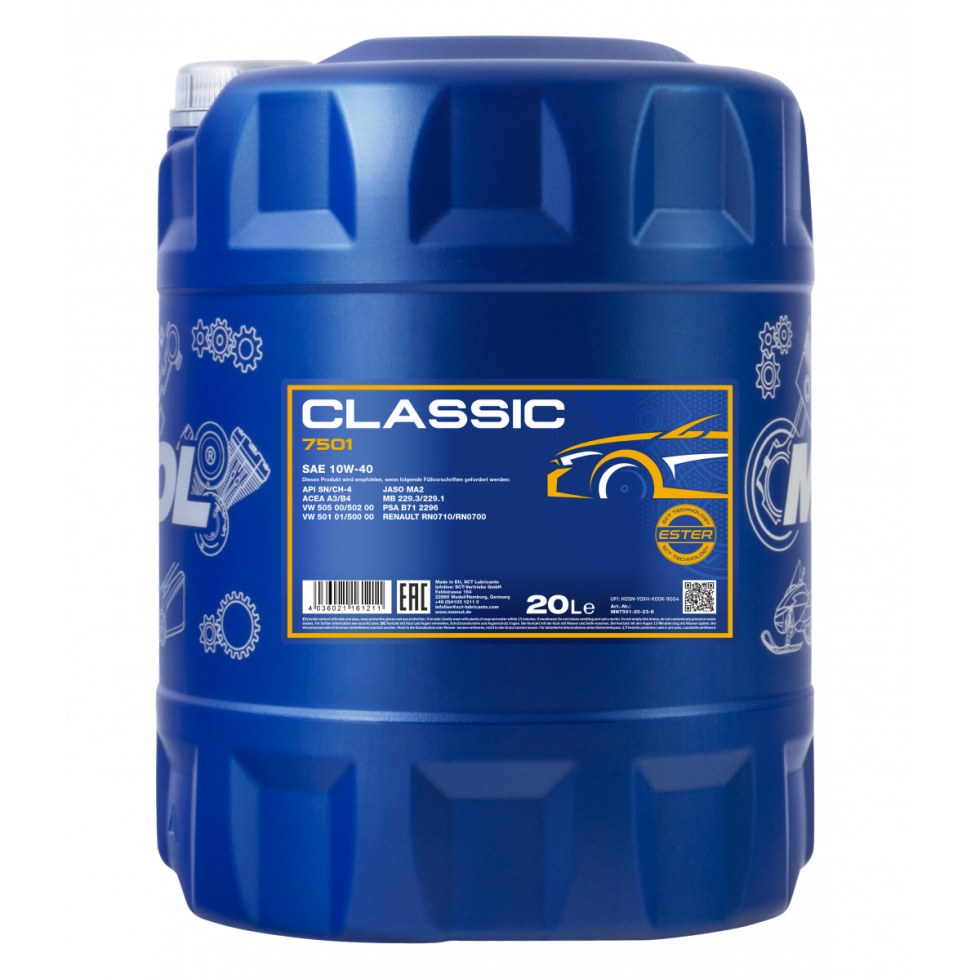 Mannol Classic 10W-40 7501 - 20l