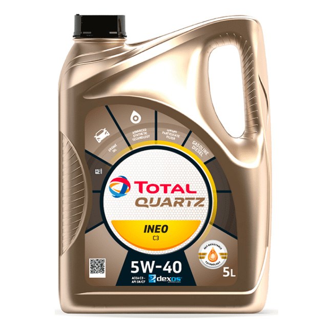 Total Quartz INEO C3 5W-40 - 5l - 