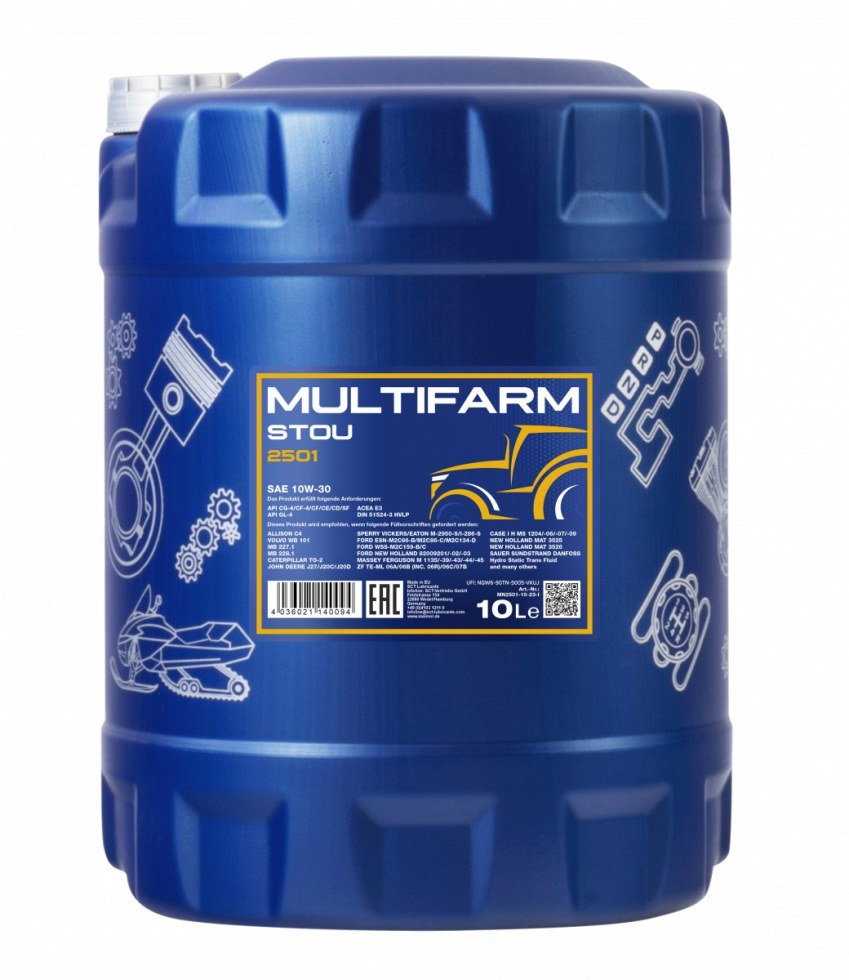 Mannol Multifarm STOU 10W-30 2501 - 10l - 