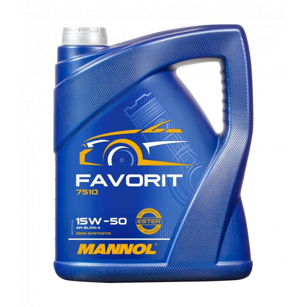 Mannol Favorit 15W-50 7510 - 5l - 
