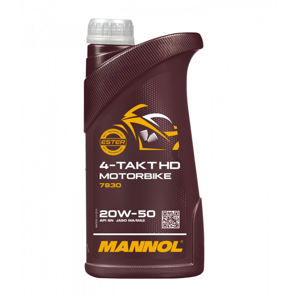 Mannol 4-Takt Motorbike HD 20W-50 7830 - 1l - 
