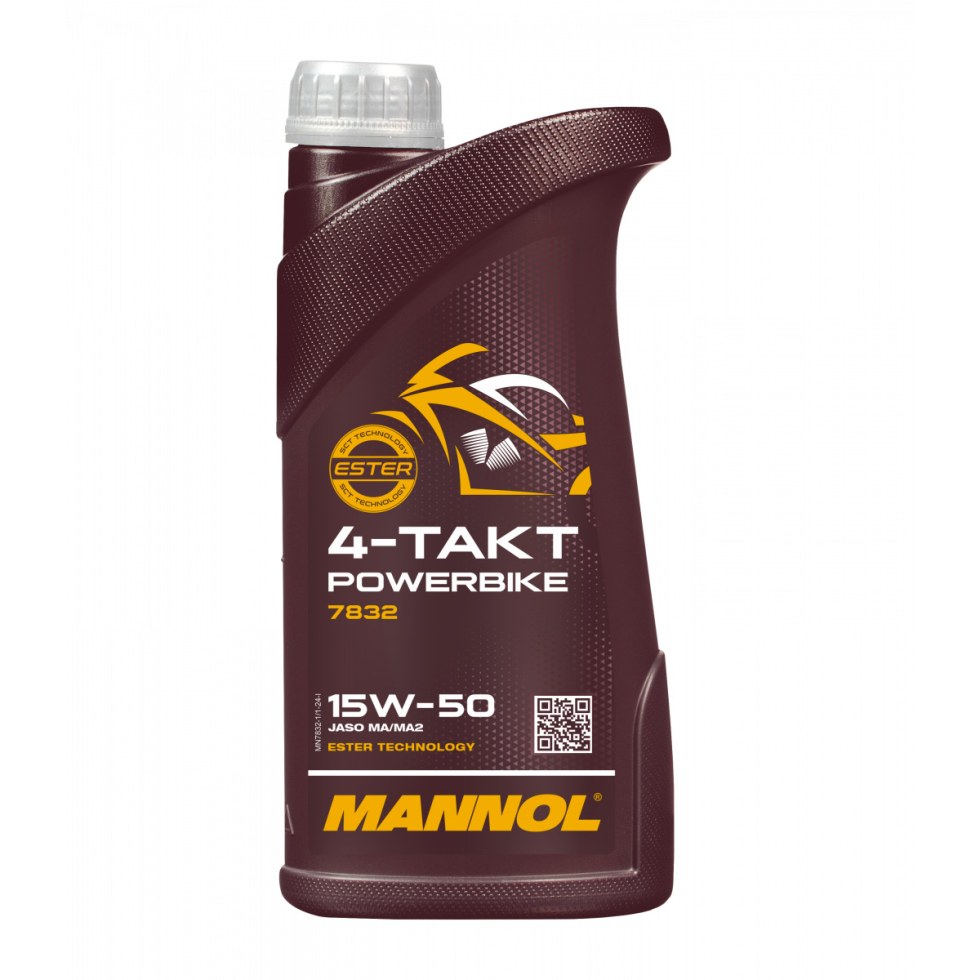 Mannol 4-Takt Powerbike 15W-50 7832 - 1l Mannol 4-Takt Powerbike 15W-50 7832 - 1l