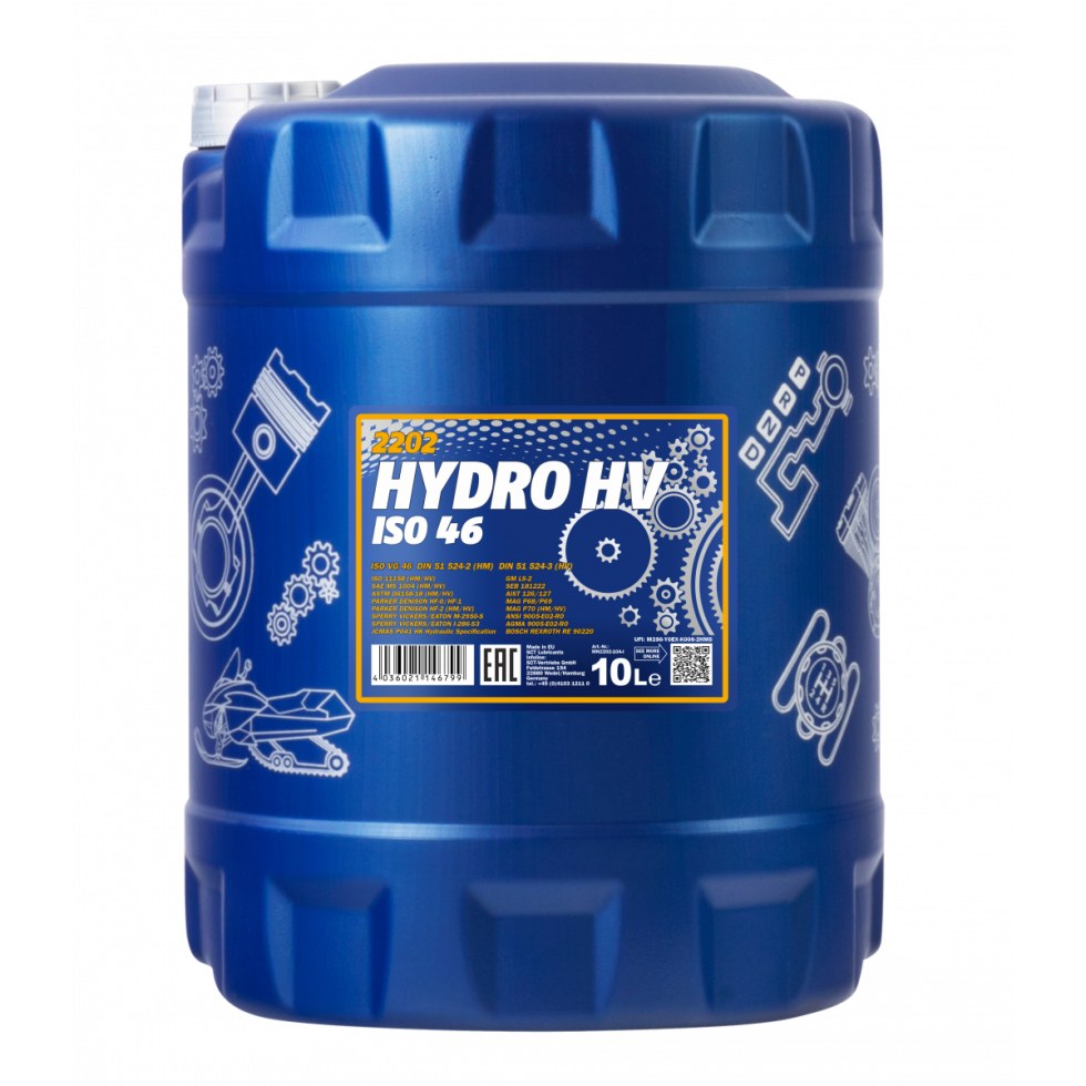 Mannol Hydro HV ISO 46  2202 - 10l