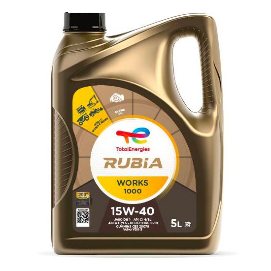 Total Rubia Works 1000 15W-40 - 5l - 