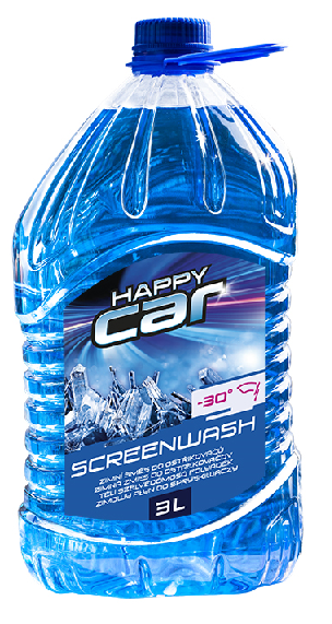 Kapalina do ostřikovačů zimní -30°C - 3 L - 