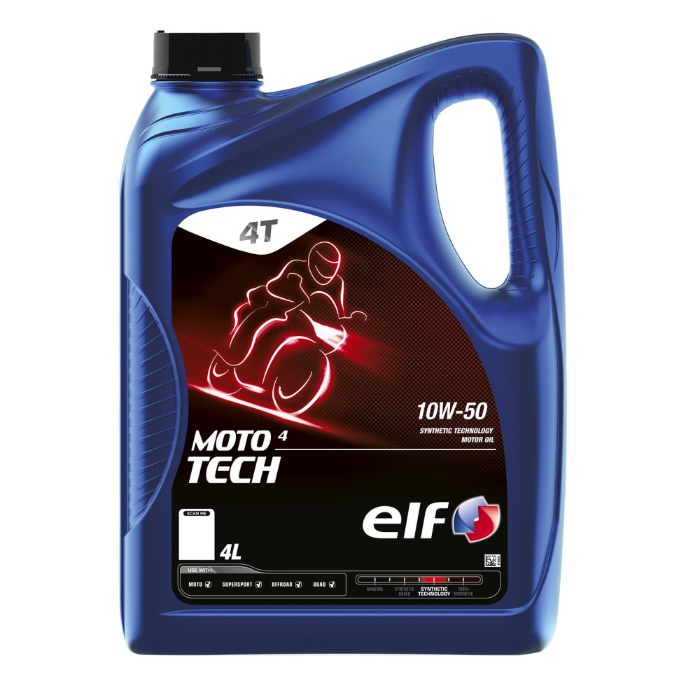 Elf Moto 4 Tech 10W-50 - 4l - 