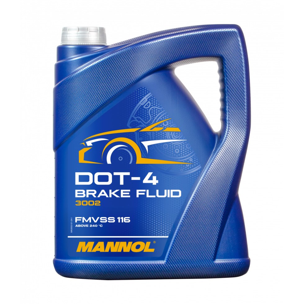 Mannol Brake Fluid DOT-4 3002 - 5l