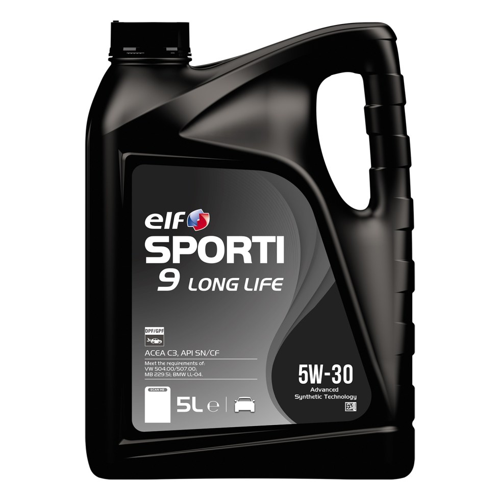 Elf Sporti 9 Long Life 5W-30 - 5l - 