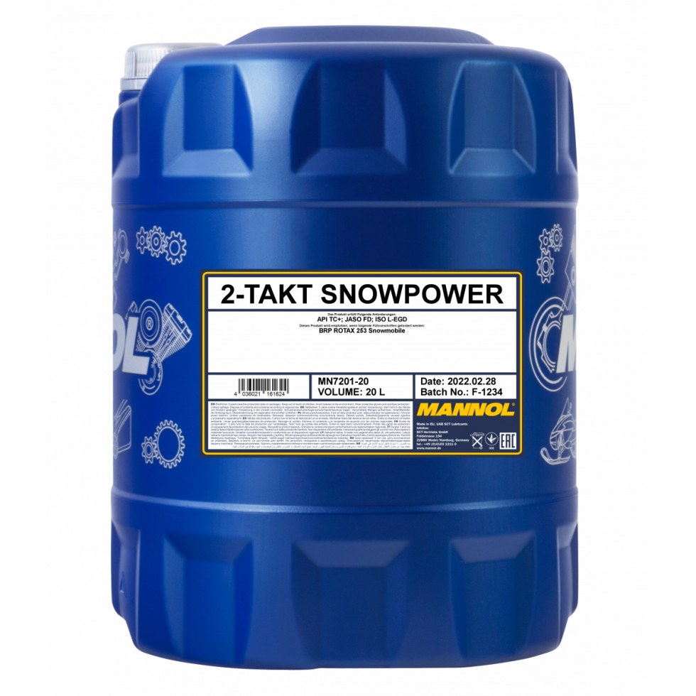 Mannol 2-Takt Snowpower 7201 - 20l Mannol 2-Takt Snowpower 7201 - 20l
