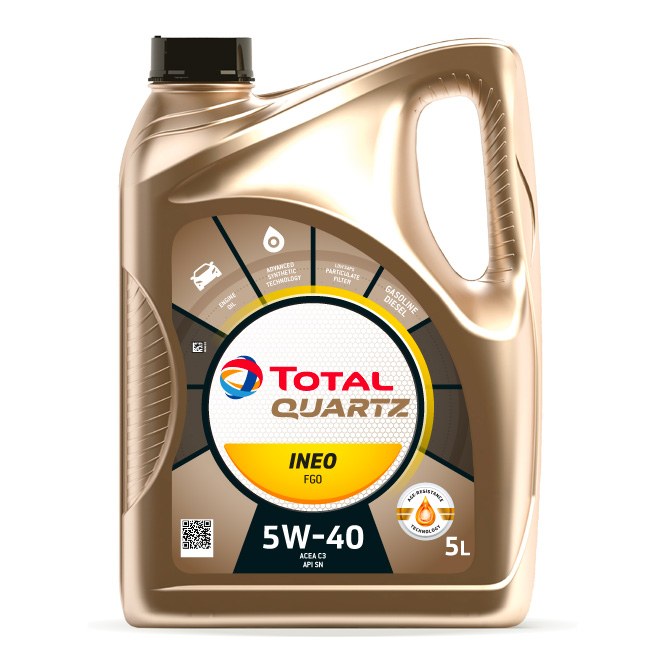 Total Quartz INEO FGO 5W-40 - 5l - 