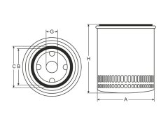 Filtr olejový SCT SM 838 420_1