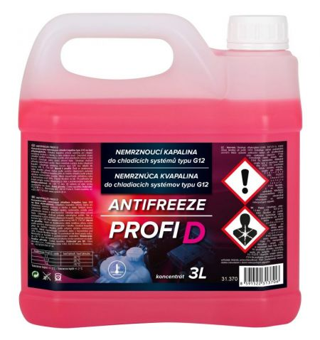 Chladící kapalina Antifreeze G12 Typ D - 3 L - 