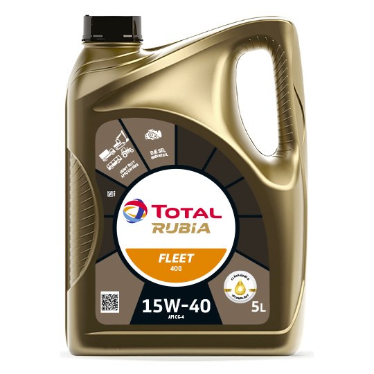 Total Rubia FLEET HD 400 15W-40 - 5l