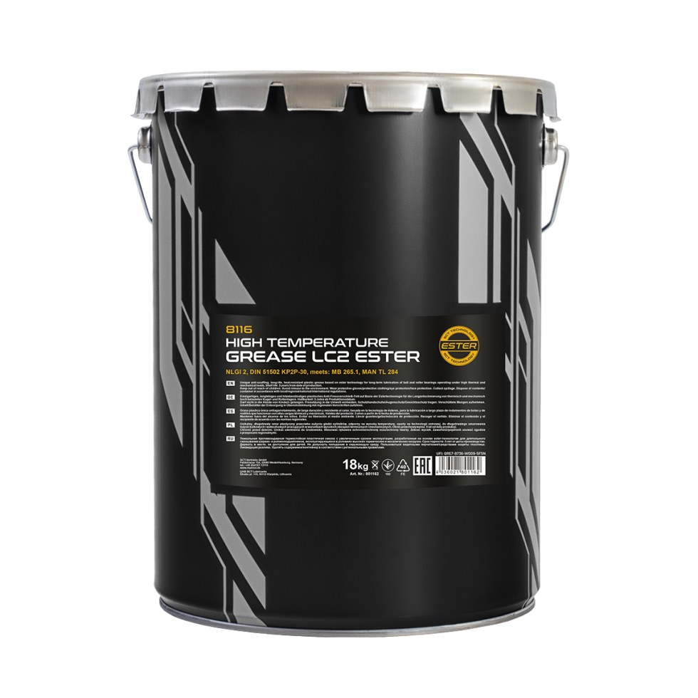 Mannol LC-2 High Temperature Grease Ester 8029-18 - 18kg Mannol LC-2 High Temperature Grease Ester 8029-18 - 18kg