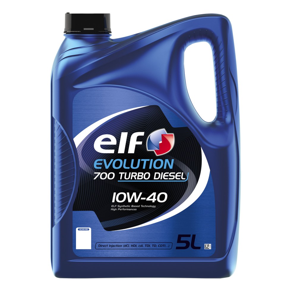 Elf Evolution 700 TURBO DIESEL 10W-40 - 5l