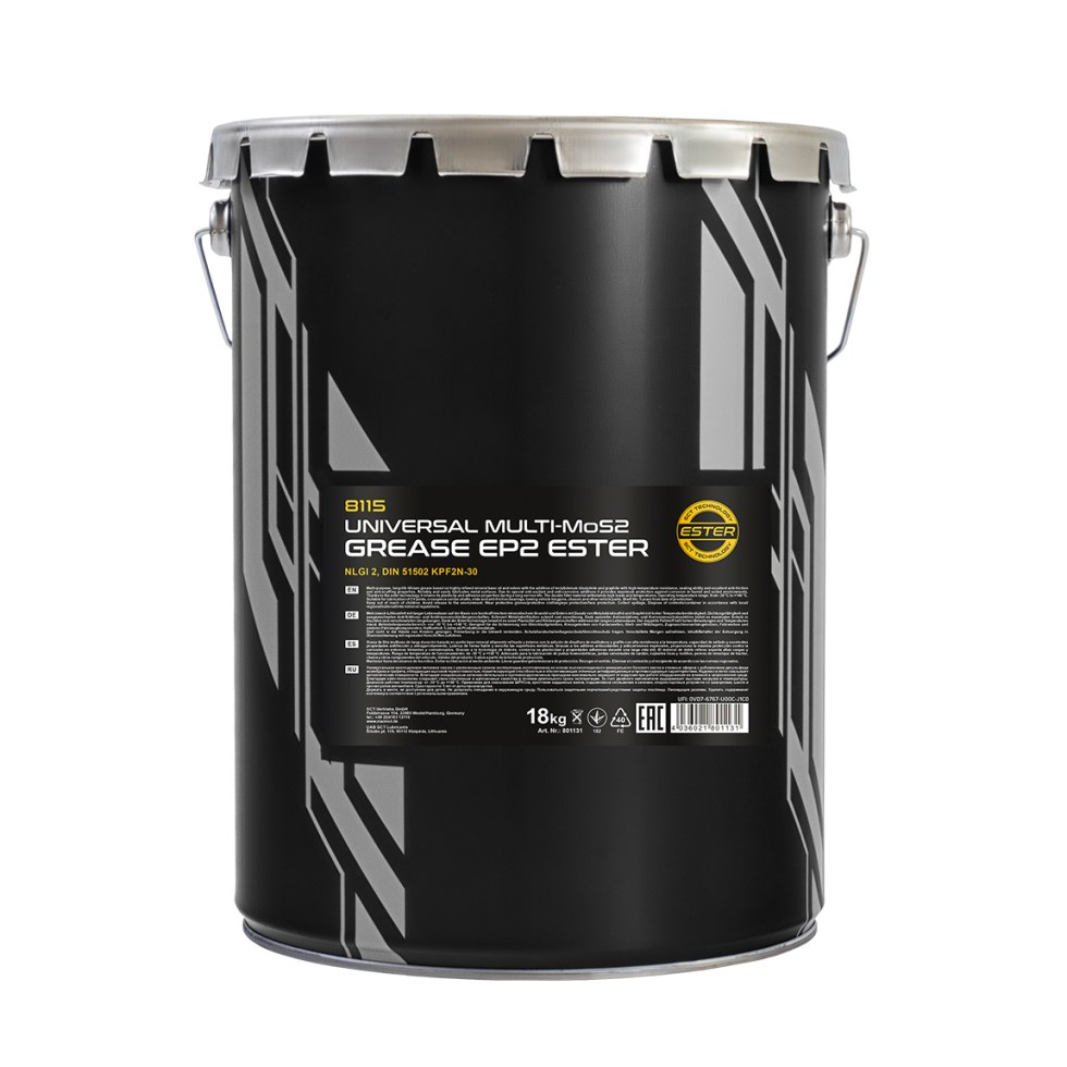 Mannol EP-2 Multi-MoS2 Ester 8115 - 18kg - 