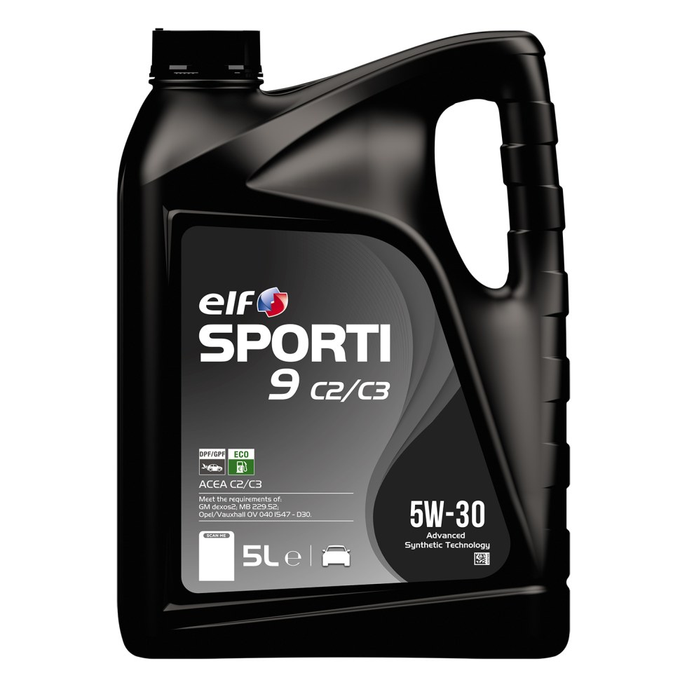 Elf Sporti 9 C2/C3 5W-30 - 5l