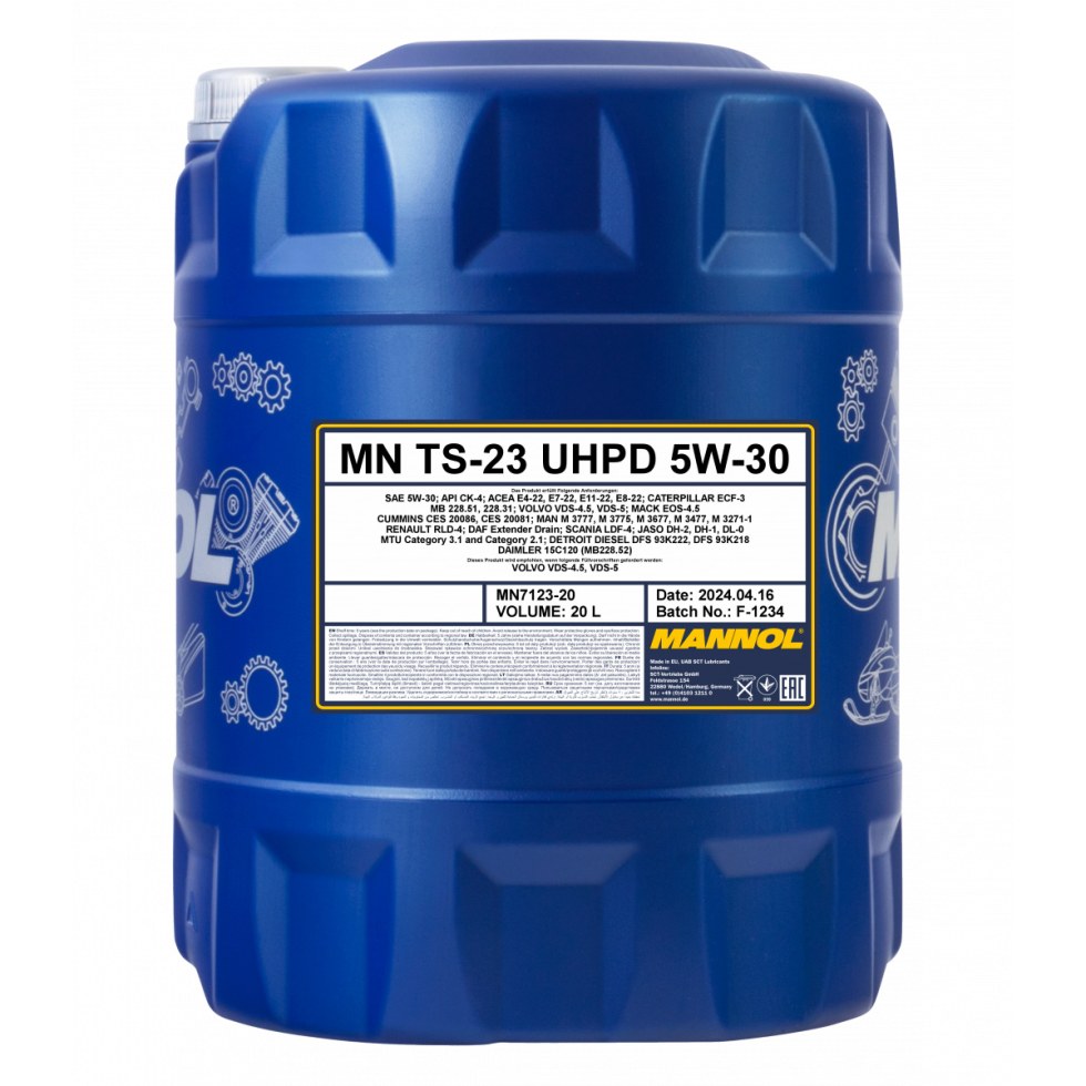 Mannol TS-23 UHPD 5W-30 7123 - 20l