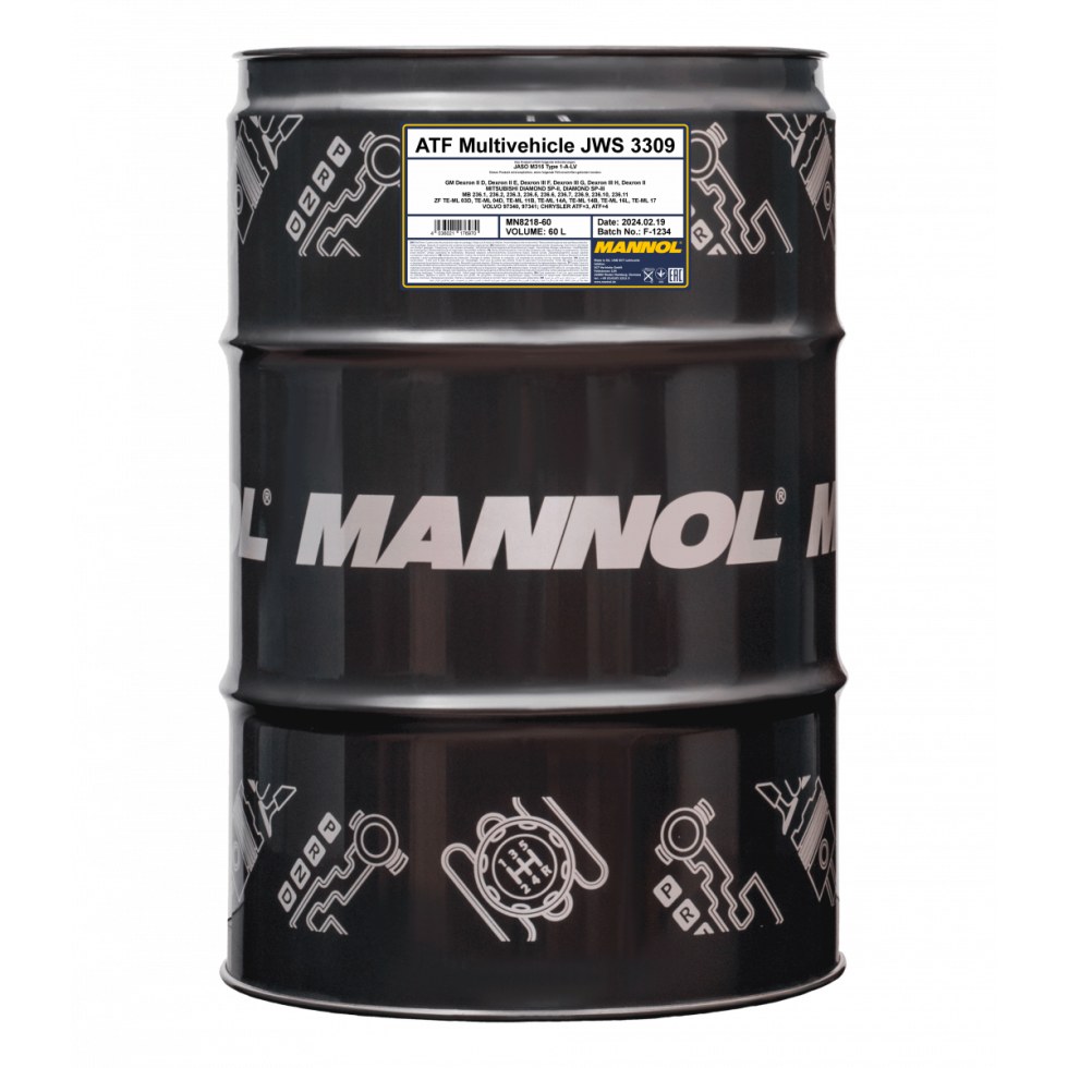 Mannol ATF Multivehicle JWS 3309 8218 - 60l - 