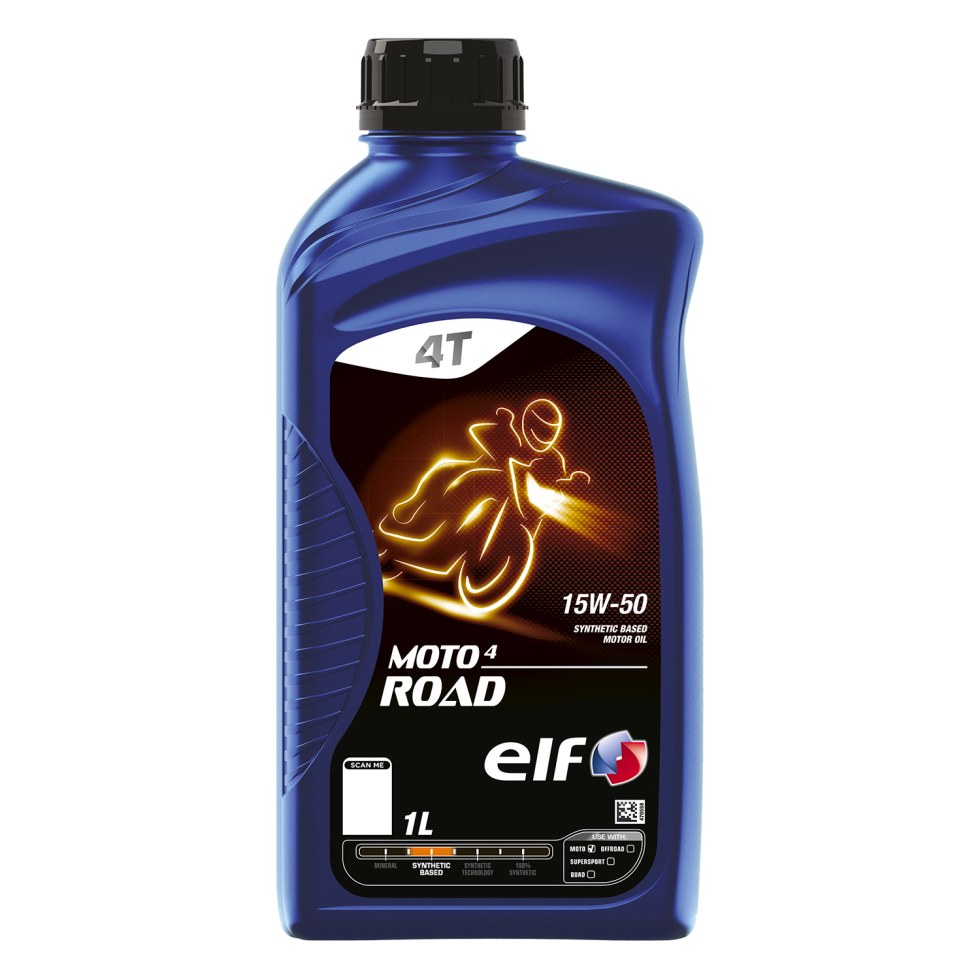 Elf Moto 4 Road 15W-50 - 1l