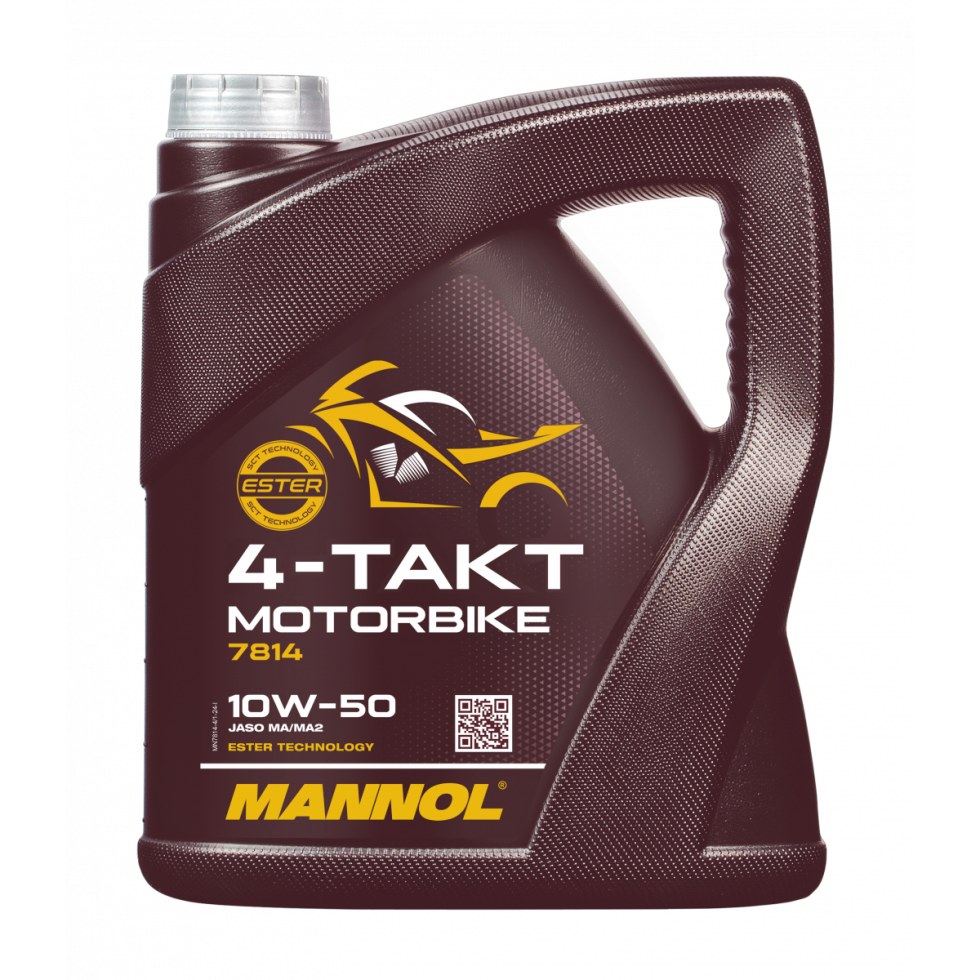 Mannol 4-Takt Motorbike 10W-50 7814 - 4l Mannol 4-Takt Motorbike 10W-50 7814 - 4l