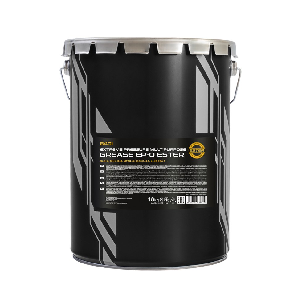Mannol Extreme Pressure Multipurpose Grease EP-0 Ester 8401 - 18kg - 