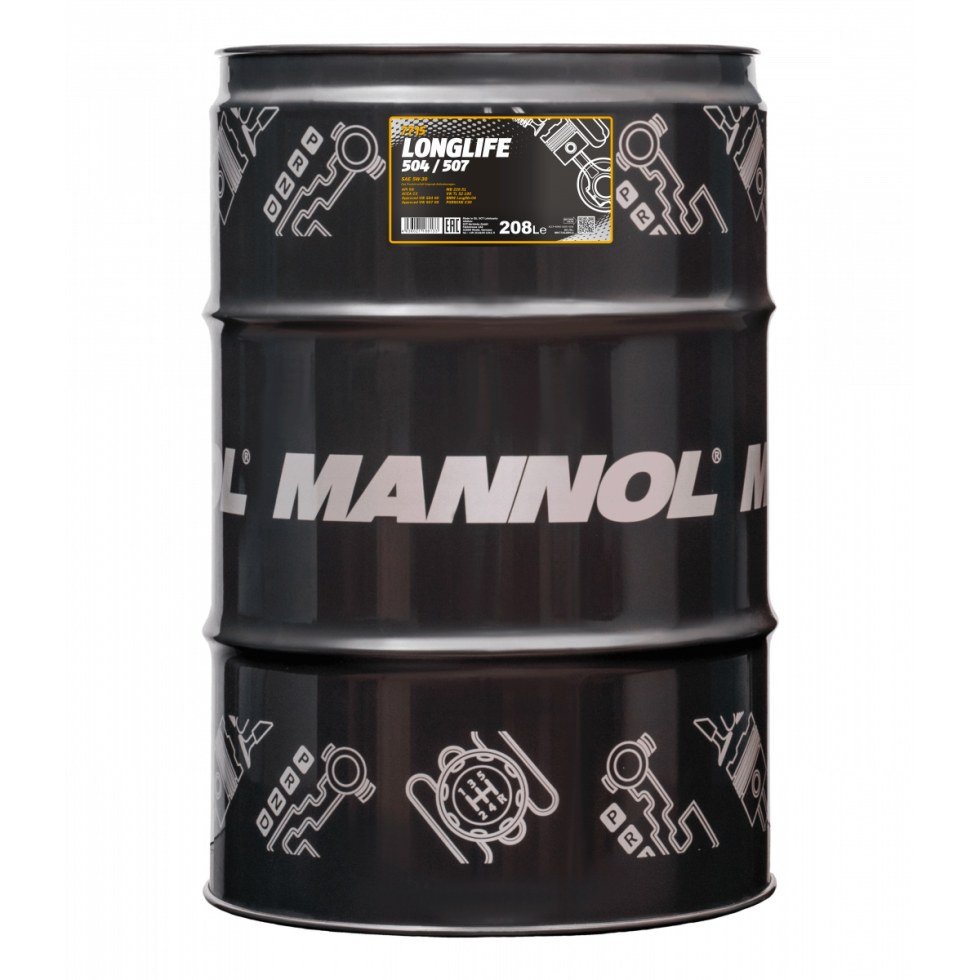 Mannol Longlife 504/507 5W-30 7715 - 208l