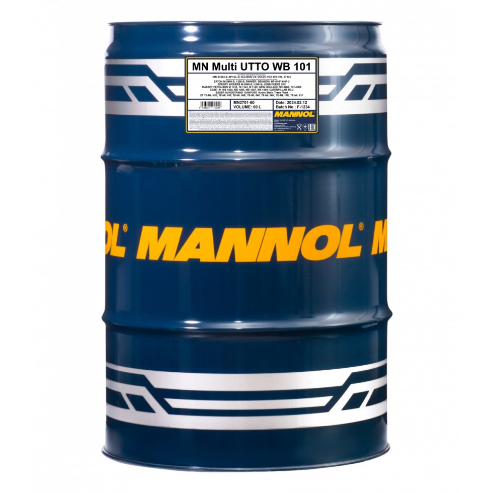 Mannol Multi UTTO WB 101 2701 - 60l Mannol Multi UTTO WB 101 2701 - 60l