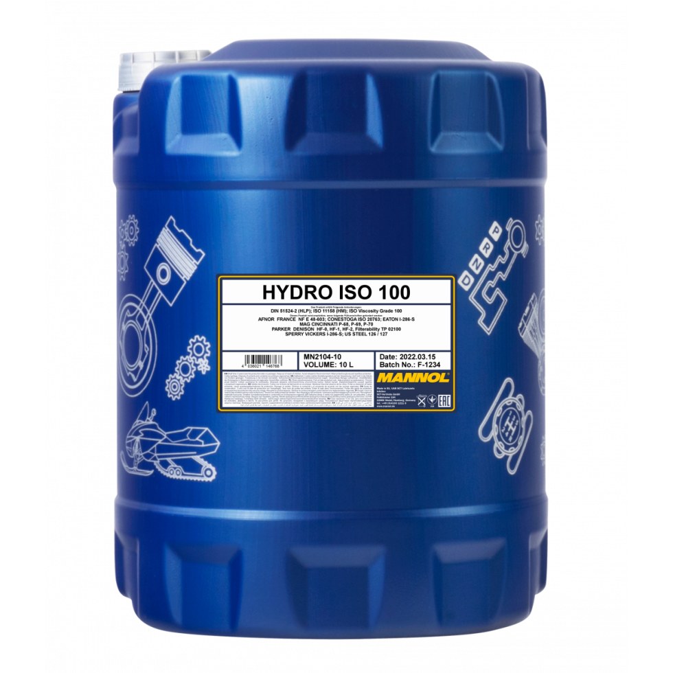 Mannol Hydro ISO 100 2104 - 10l - 