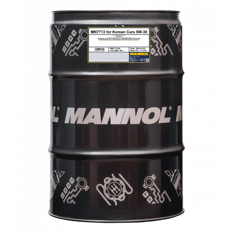 Mannol for Korean Cars 5W-30 7713 - 60l - 