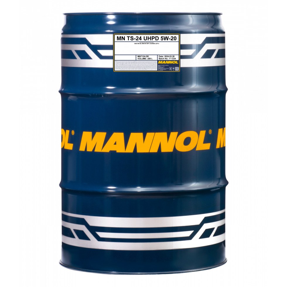 Mannol TS-24 UHPD 5W-20 7124 - 208l Mannol TS-24 UHPD 5W-20 7124 - 208l