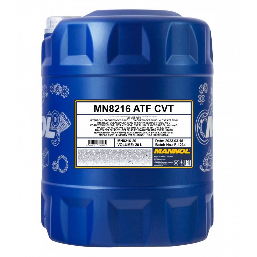 Mannol ATF CVT 8216 - 20l - 