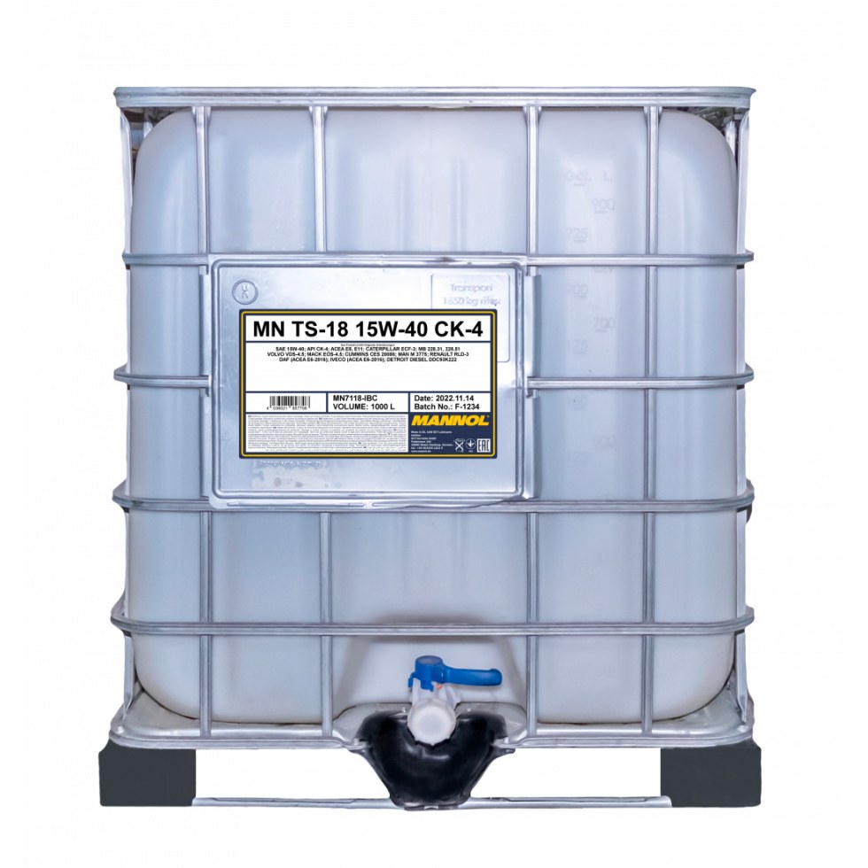 Mannol TS-18 15W-40 CK-4 7118 - 1000l - 
