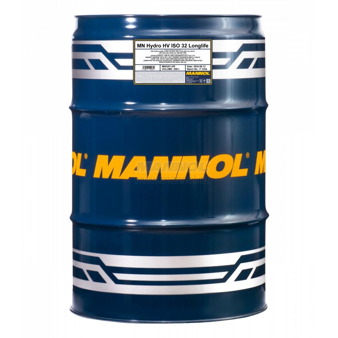 Mannol Hydro HV ISO 22 2204 - 208l - 