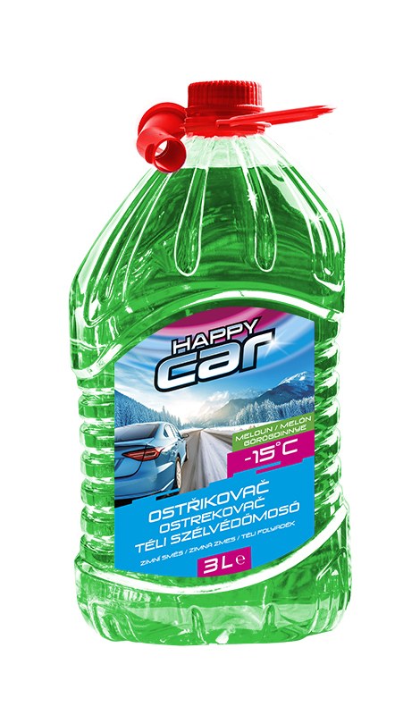 Zimní směs do ostřikovačů - Meloun -15°C - 3l - 